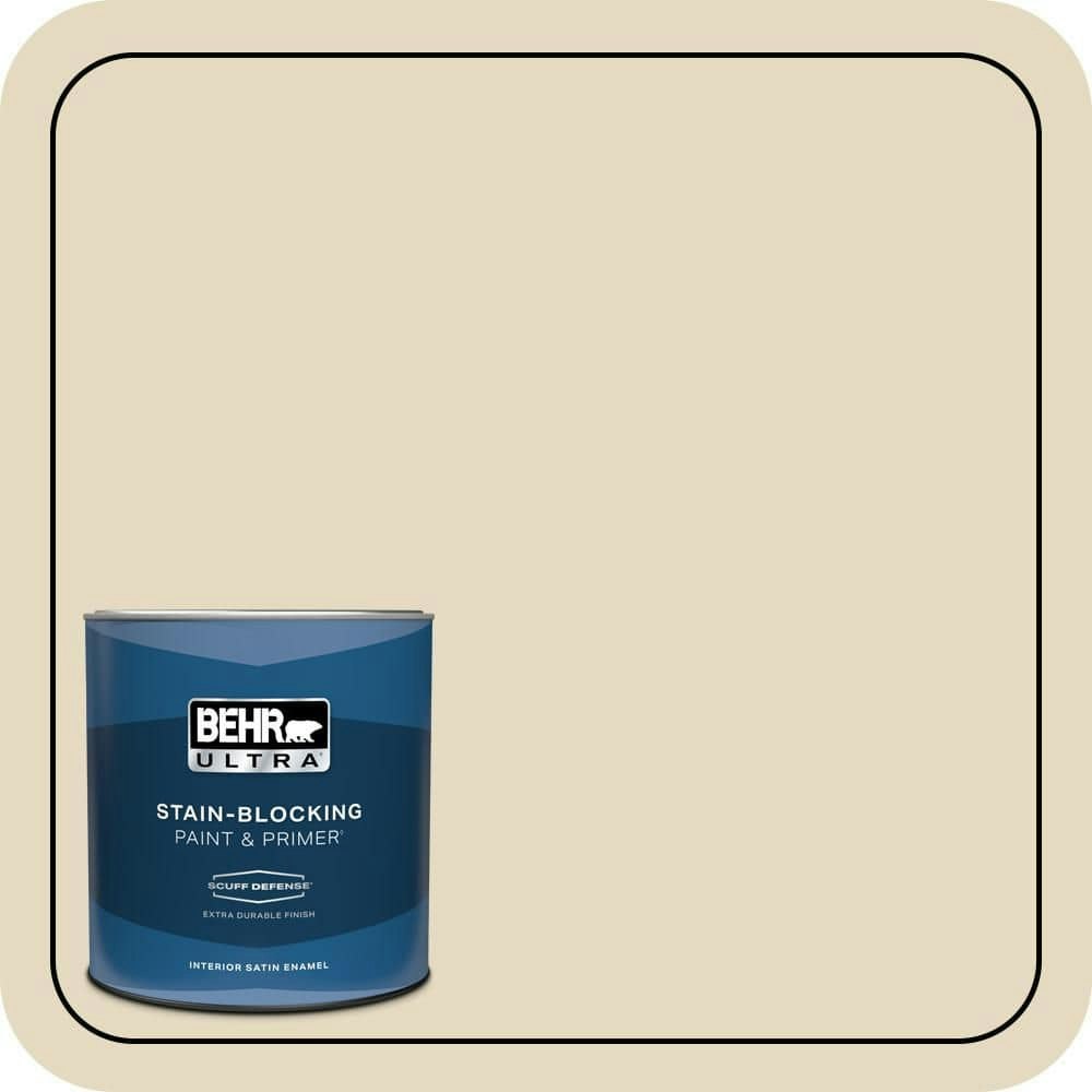 Behr Extra Durable Satin Interior Paint & Primer 1-Quart: $23.98