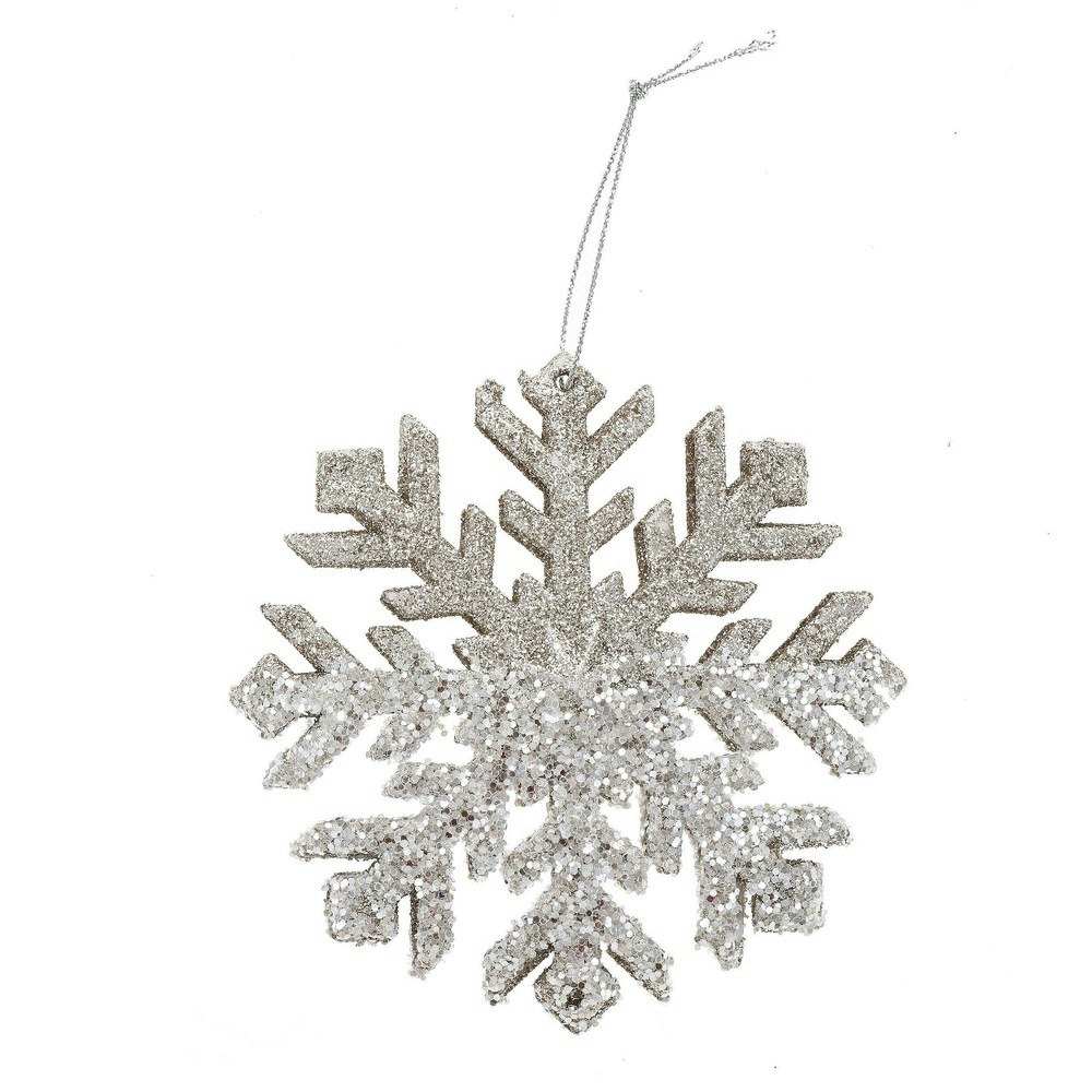 Gloria Duchin Glitter Snowflake Tree Ornament: $7.99 Gloria Duchin Glitter Snowflake Tree Ornament: $7.99