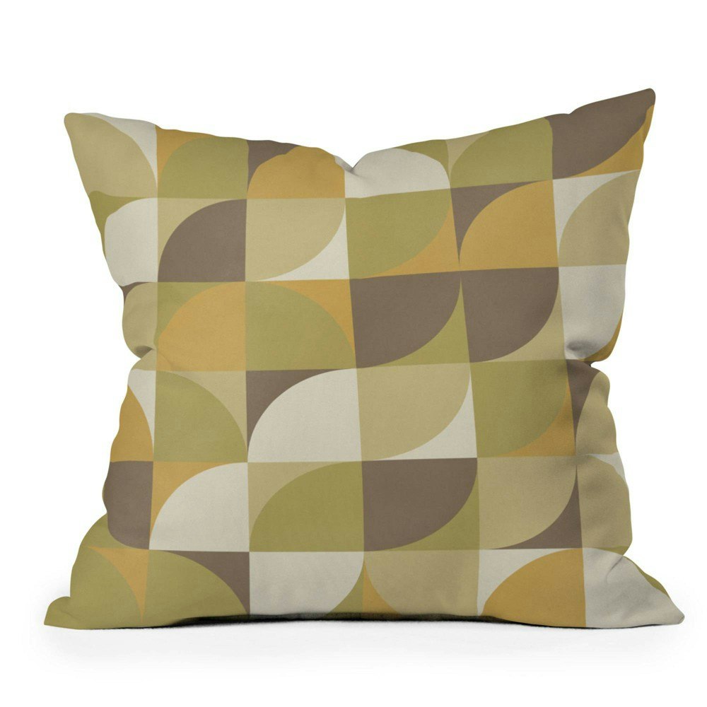 Alisa Galitsyna 16"x16" Retro Geometry I Square Throw Pillow: $41.49 Alisa Galitsyna 16"x16" Retro Geometry I Square Throw Pillow: $41.49
