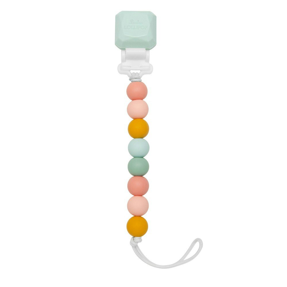 Loulou Lollipop Gem Silicone Pacifier Clip: $14.99 Loulou Lollipop Gem Silicone Pacifier Clip: $14.99