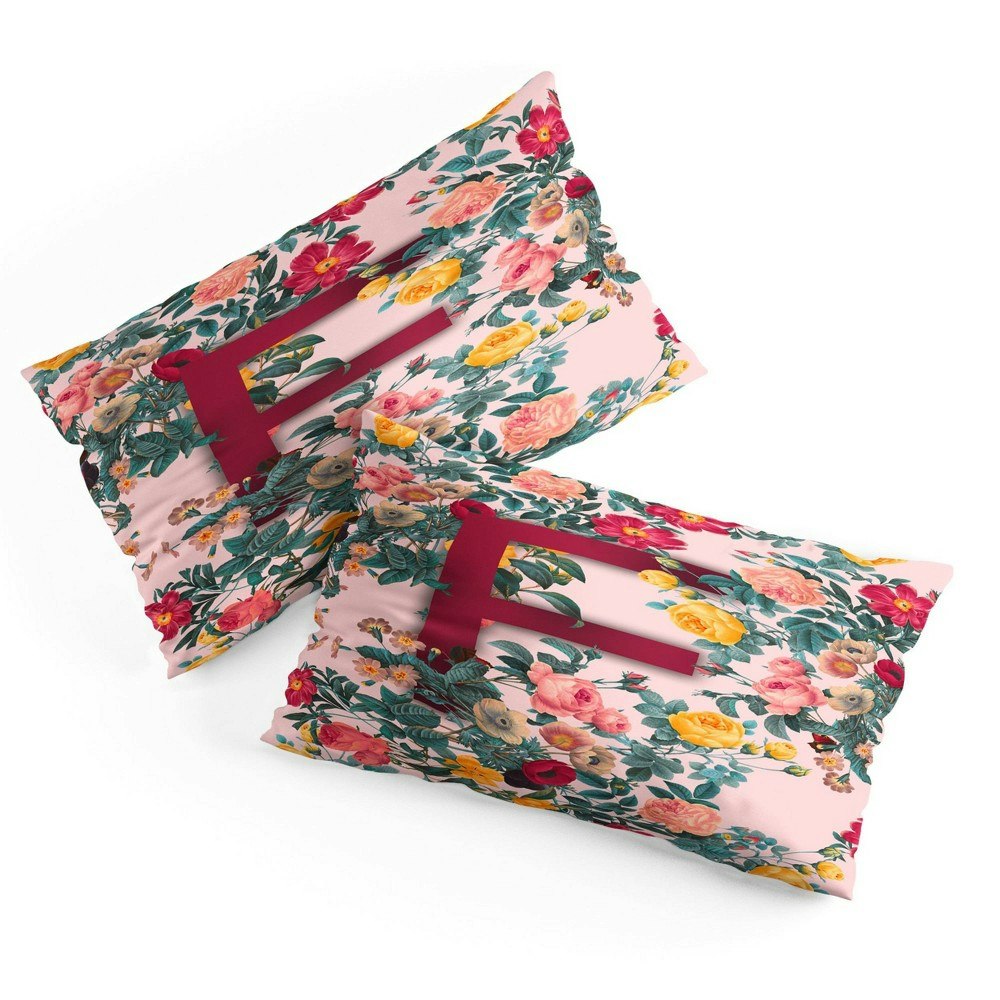 Deny Designs King Summer Botanical Monogram Pillow Shams: $35.49 Deny Designs King Summer Botanical Monogram Pillow Shams: $35.49