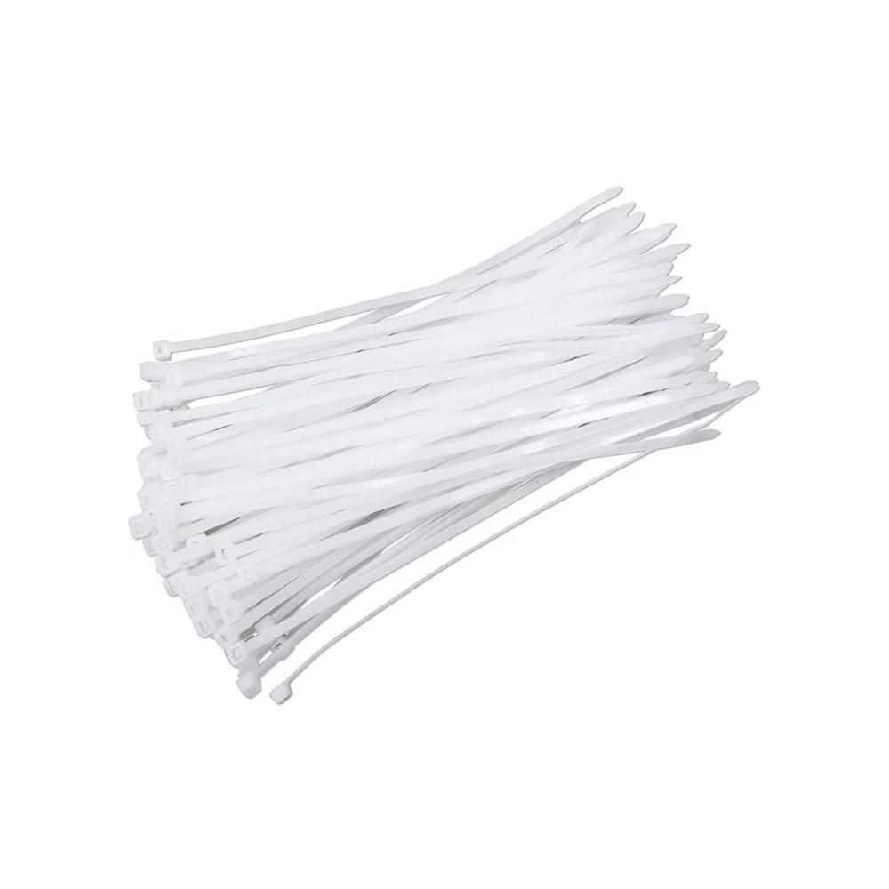 10-Inch White Cable Ties 100-Pack: $10