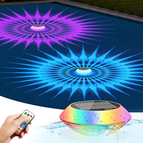 Solar Powered Floating Pool Light: $18.99 Solar Powered Floating Pool Light: $18.99