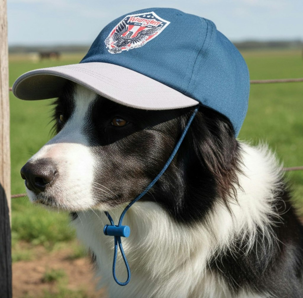 Wrangler Dog Baseball Cap: 1-cent