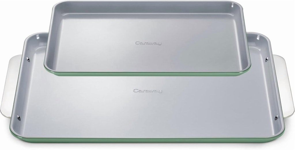 Caraway Non-Stick Ceramic Baking Sheet Duo : $96