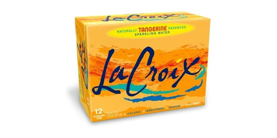 LaCroix Tangerine 12-oz. Sparkling Water 12-Pack: $4.79 LaCroix Tangerine 12-oz. Sparkling Water 12-Pack: $4.79