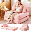 Neslako Convertible Sofa Chair for $48 + free shipping