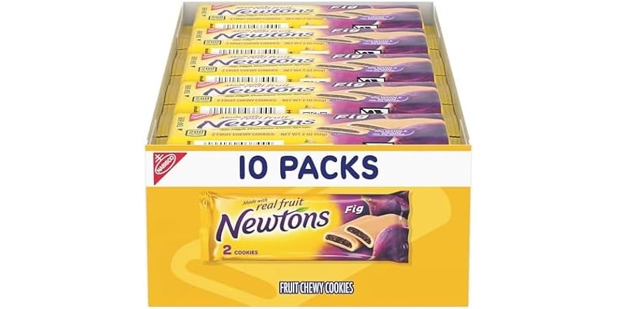 Newtons Fig Bars Snack Pack 10-Pack: $4.29