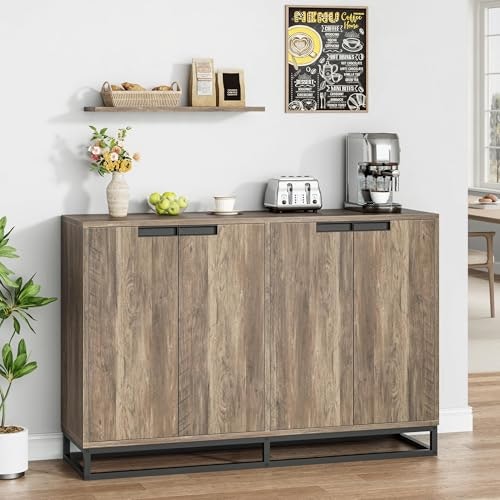 Garvee 55" Sideboard Buffet Cabinet: $89.99 Garvee 55" Sideboard Buffet Cabinet: $89.99