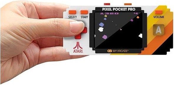 My Arcade Atari Pixel Pocket Pro Handheld Game: $18