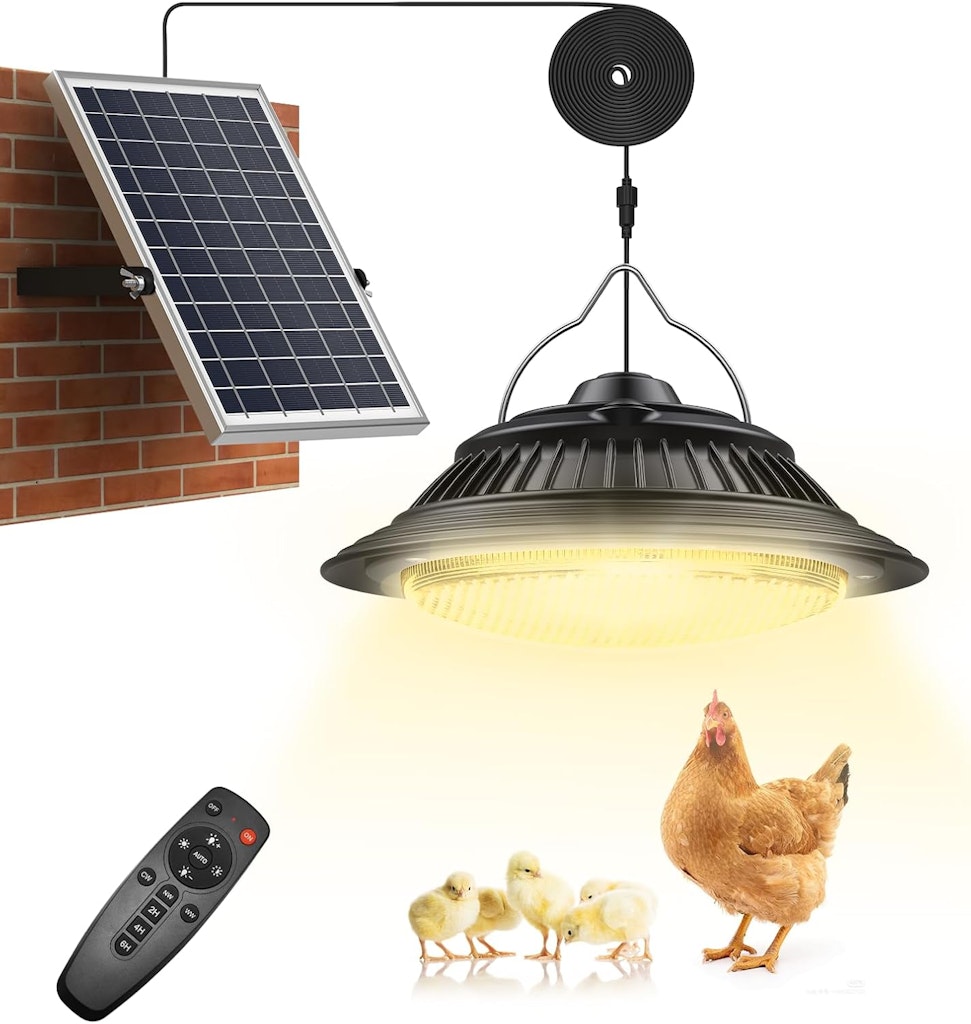 SunBonar Indoor/Outdoor Solar Pendant Light: $17.49