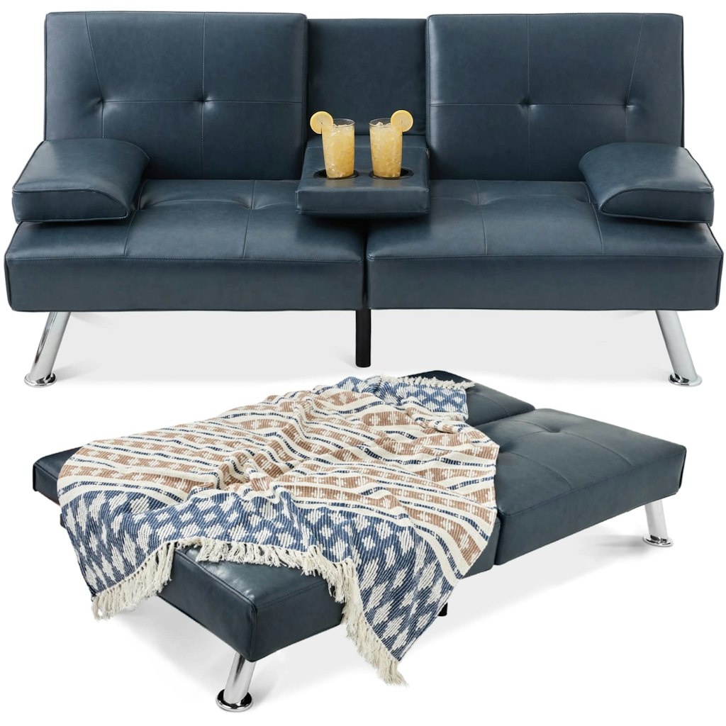 Best Choice Products Convertible Futon Sofa Bed: $130 Best Choice Products Convertible Futon Sofa Bed: $130
