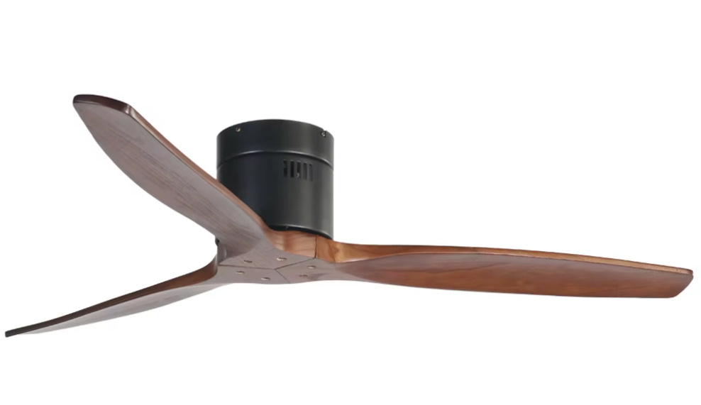 Low Profile Reversible Flush Mount Ceiling Fan: $75