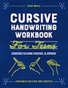 Cursive Handwriting Workbook for Teens Paperback for $5 + shipping varies