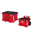 Milwaukee Packout 3-Drawer Tool Box + Rolling Tool Box Kit for $258 + free shipping