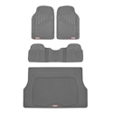 Motor Trend FlexTough All Weather Rubber Car Floor Mats w/ Cargo Liner for $14 + free shipping w/ Prime
