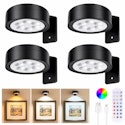 4-Pack Rechargeable Wireless Picture Lights w/ Remote for $16 + free shipping w/ Prime