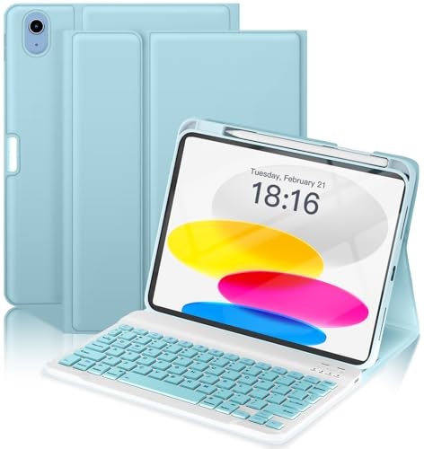 Nokbabo iPad 11th & 10th Generation Keyboard Folio Case: $9.99 Nokbabo iPad 11th & 10th Generation Keyboard Folio Case: $9.99