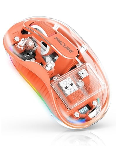 FMOUSE Transparent Wireless Mouse: $17.99 FMOUSE Transparent Wireless Mouse: $17.99