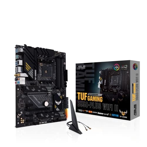 ASUS TUF Gaming B550-PLUS WiFi II AM4 ATX Motherboard: $119.99 ASUS TUF Gaming B550-PLUS WiFi II AM4 ATX Motherboard: $119.99