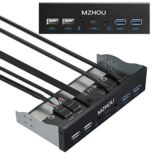 Mzhou 5.25-inch 4-Port USB 3.0 Front Panel Adapter: $26.99 Mzhou 5.25-inch 4-Port USB 3.0 Front Panel Adapter: $26.99
