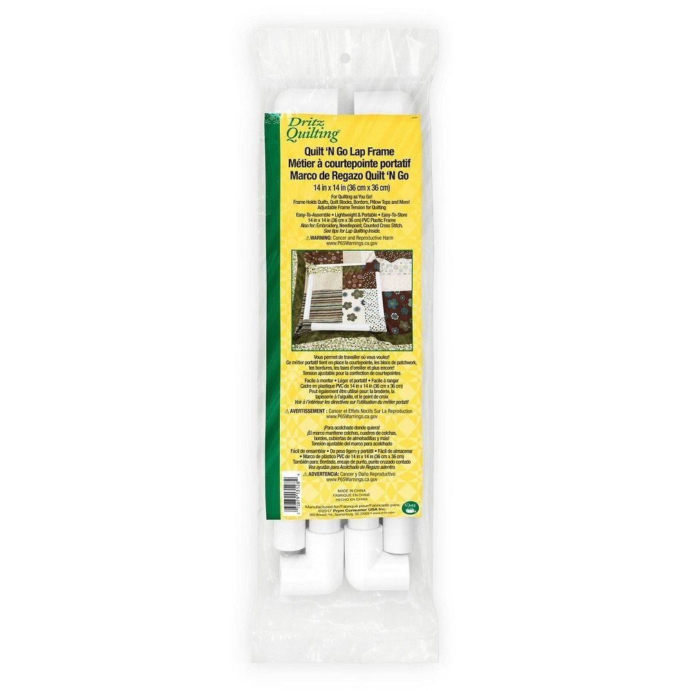 Dritz 14" Square Quilt-N-Go Lap Frame: $26.99 Dritz 14" Square Quilt-N-Go Lap Frame: $26.99