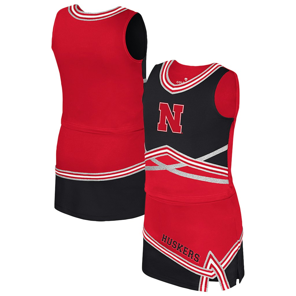 Nebraska Huskers Girls Two-Piece Cheer Set: $47.99 Nebraska Huskers Girls Two-Piece Cheer Set: $47.99