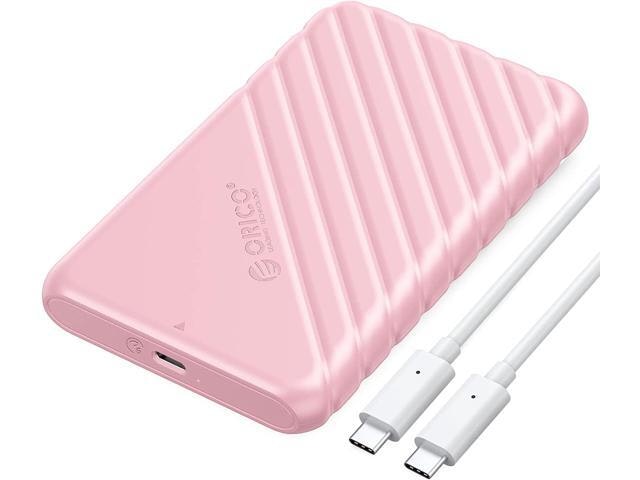 Orico 2.5-inch SATA USB-C External Hard Drive Enclosure: $10.99