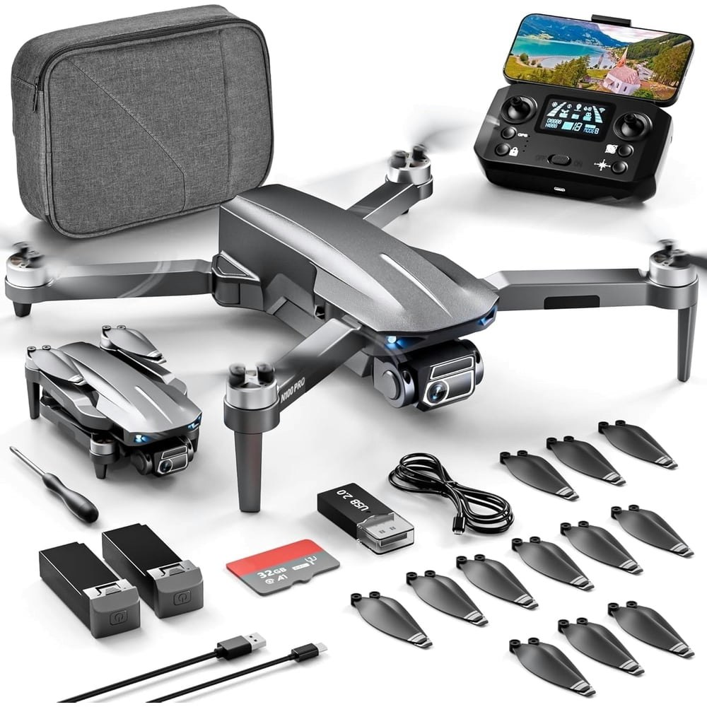 NBD 4K Foldable FPV Drone: $159.99 NBD 4K Foldable FPV Drone: $159.99