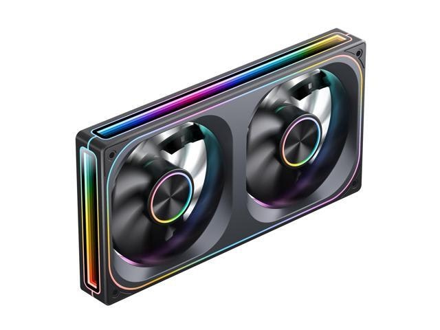 Jonsbo ZA-240B 240mm ARGB Dual Computer Case Fan: $32 Jonsbo ZA-240B 240mm ARGB Dual Computer Case Fan: $32
