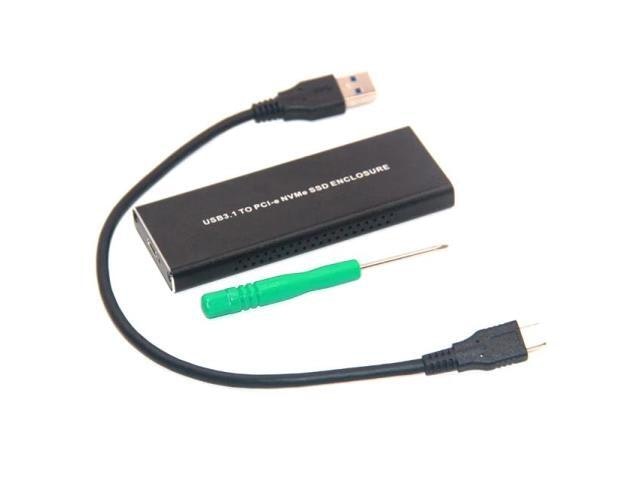 USB 3.1 Type-C to NVMe M.2 SSD Enclosure: $54.99