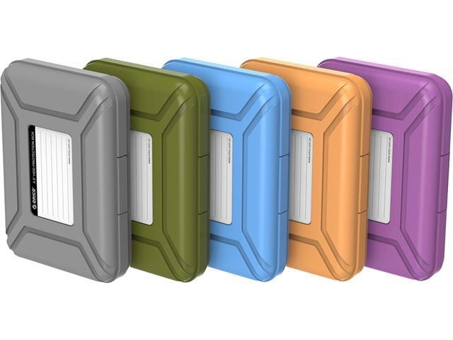 Orico 3.5-Inch Hard Drive Storage Case 5-Pack: $29.99
