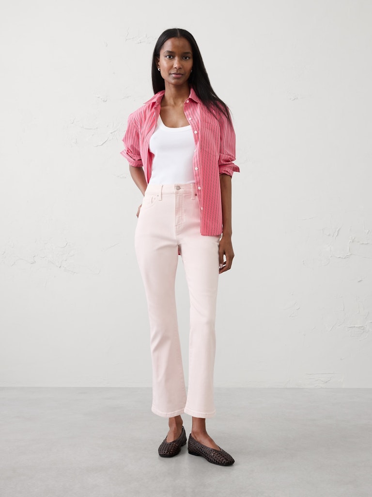 High-Rise Cropped Bootcut Jean: $79.97 High-Rise Cropped Bootcut Jean: $79.97