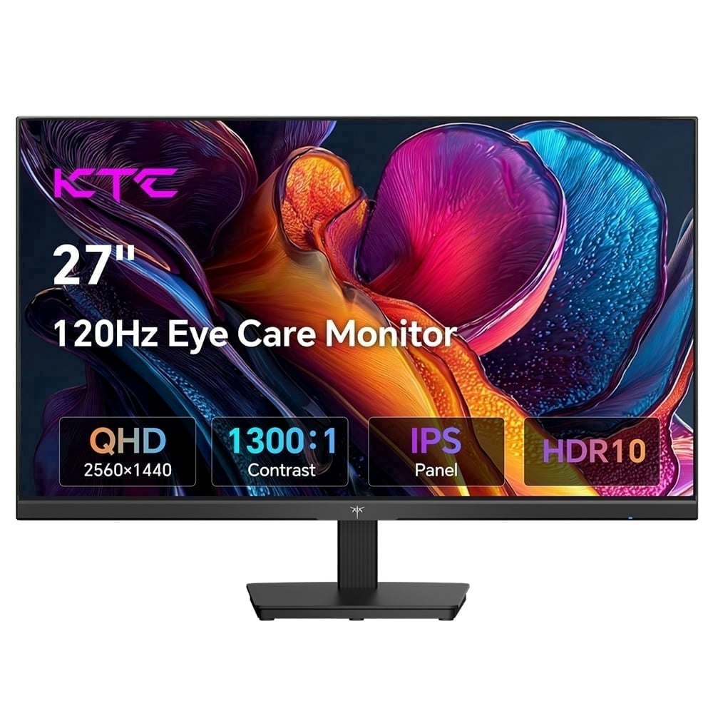 KTC H27D9 27" 1440p HDR IPS Adaptive-Sync Monitor: $129.99 KTC H27D9 27" 1440p HDR IPS Adaptive-Sync Monitor: $129.99