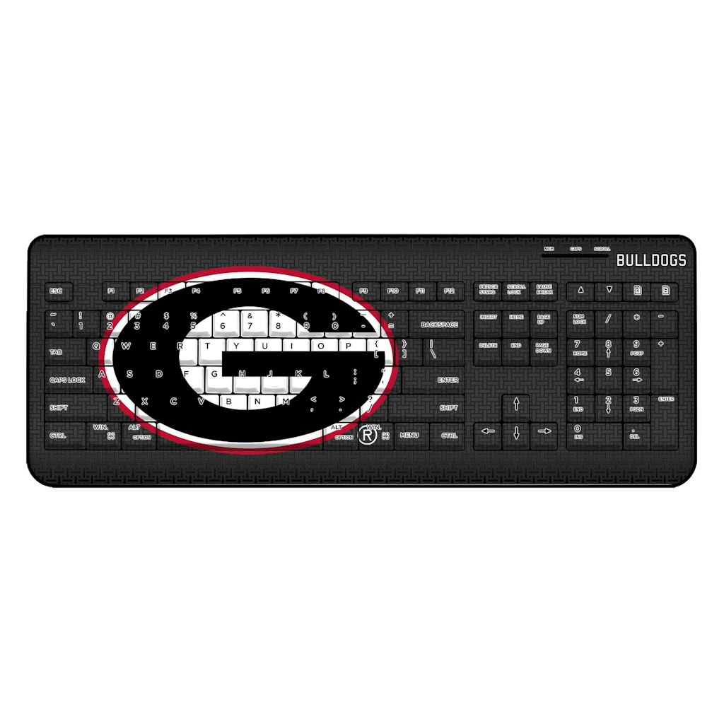 Keyscaper Georgia Bulldogs Wireless Keyboard: $89.99