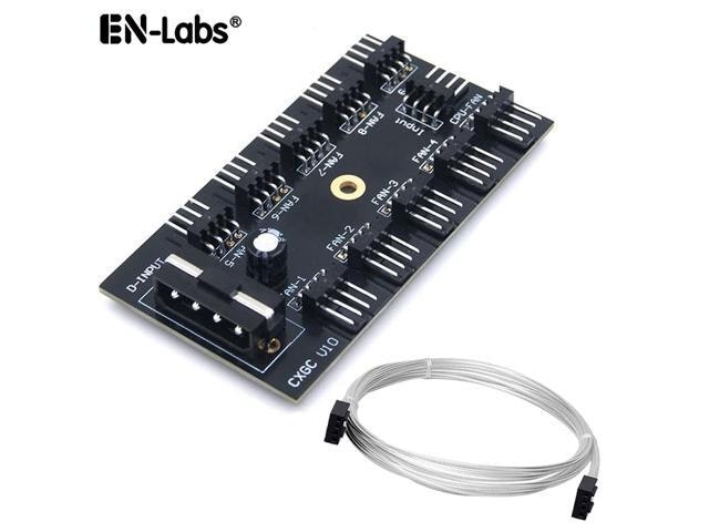 10-Port PWM Fan Hub Splitter: $11.39 10-Port PWM Fan Hub Splitter: $11.39