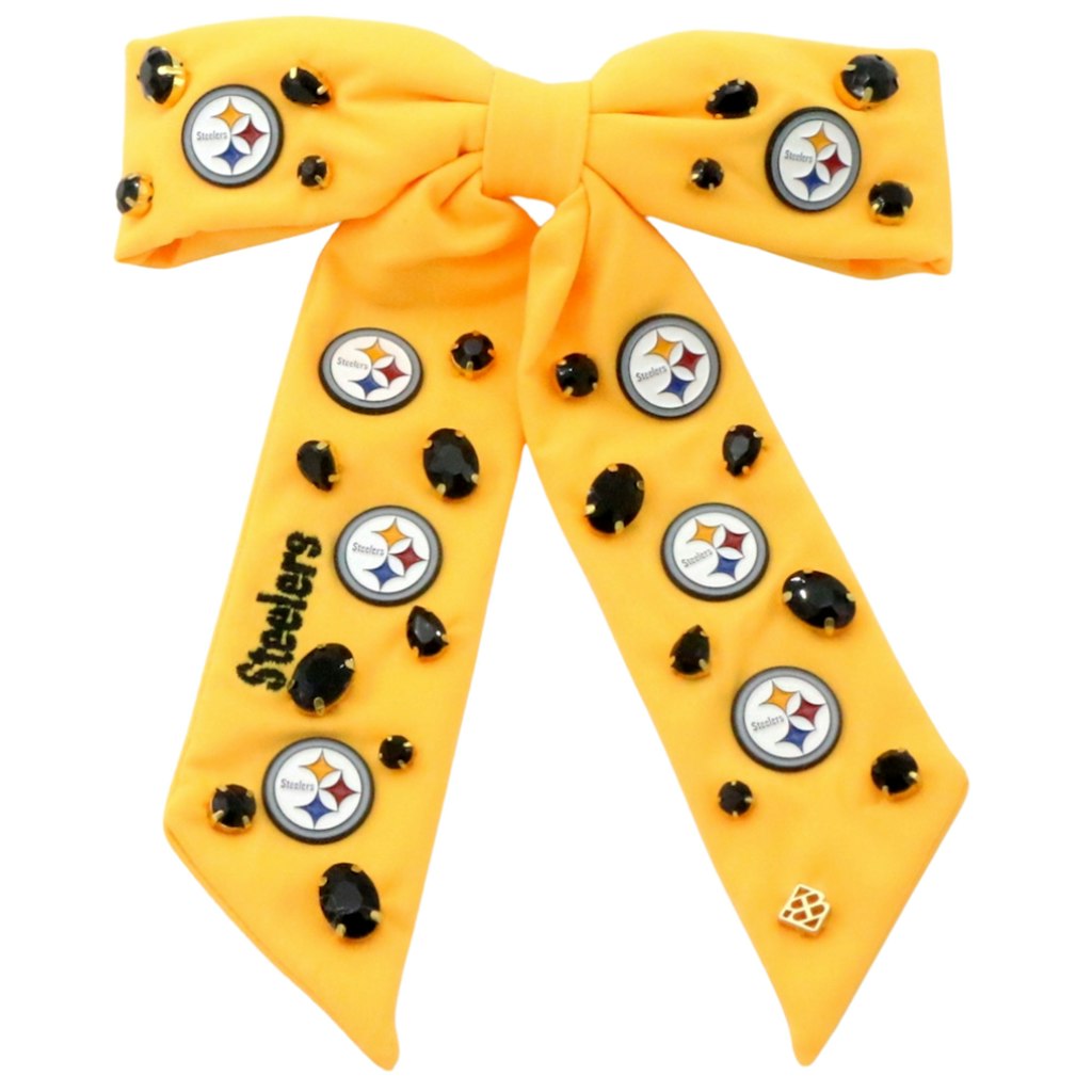 Brianna Cannon Pittsburgh Steelers Bow Barrette: $74.99 Brianna Cannon Pittsburgh Steelers Bow Barrette: $74.99