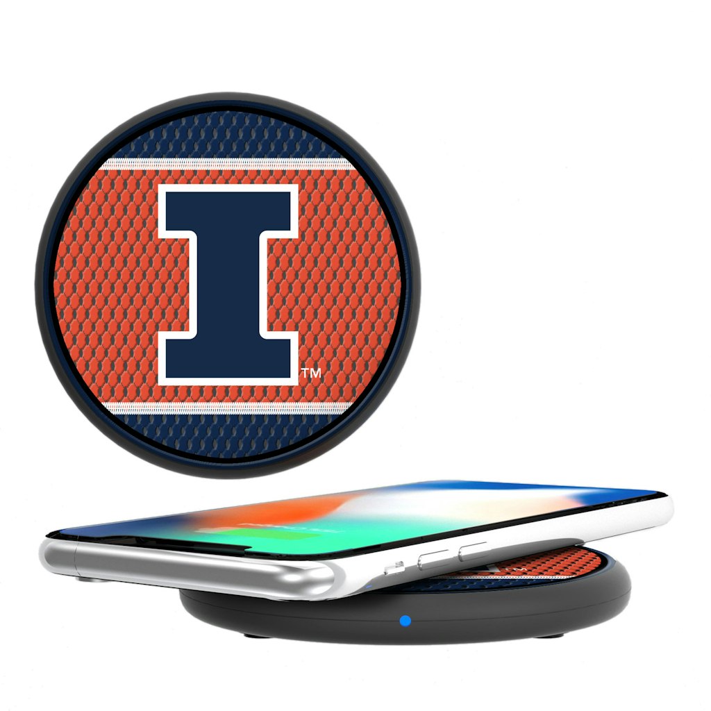Keyscaper Illinois Fighting Illini 15W Wireless Induction Charger: $39.99