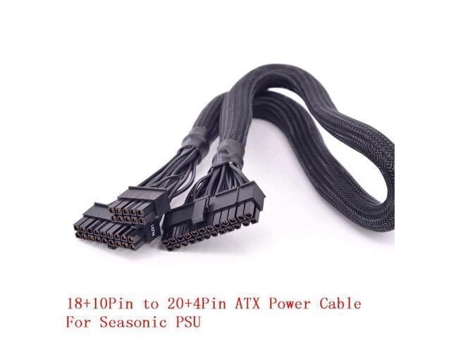 Seasonic Modular 18+10-Pin to 24-Pin ATX Power Supply Cable: $25.59 Seasonic Modular 18+10-Pin to 24-Pin ATX Power Supply Cable: $25.59