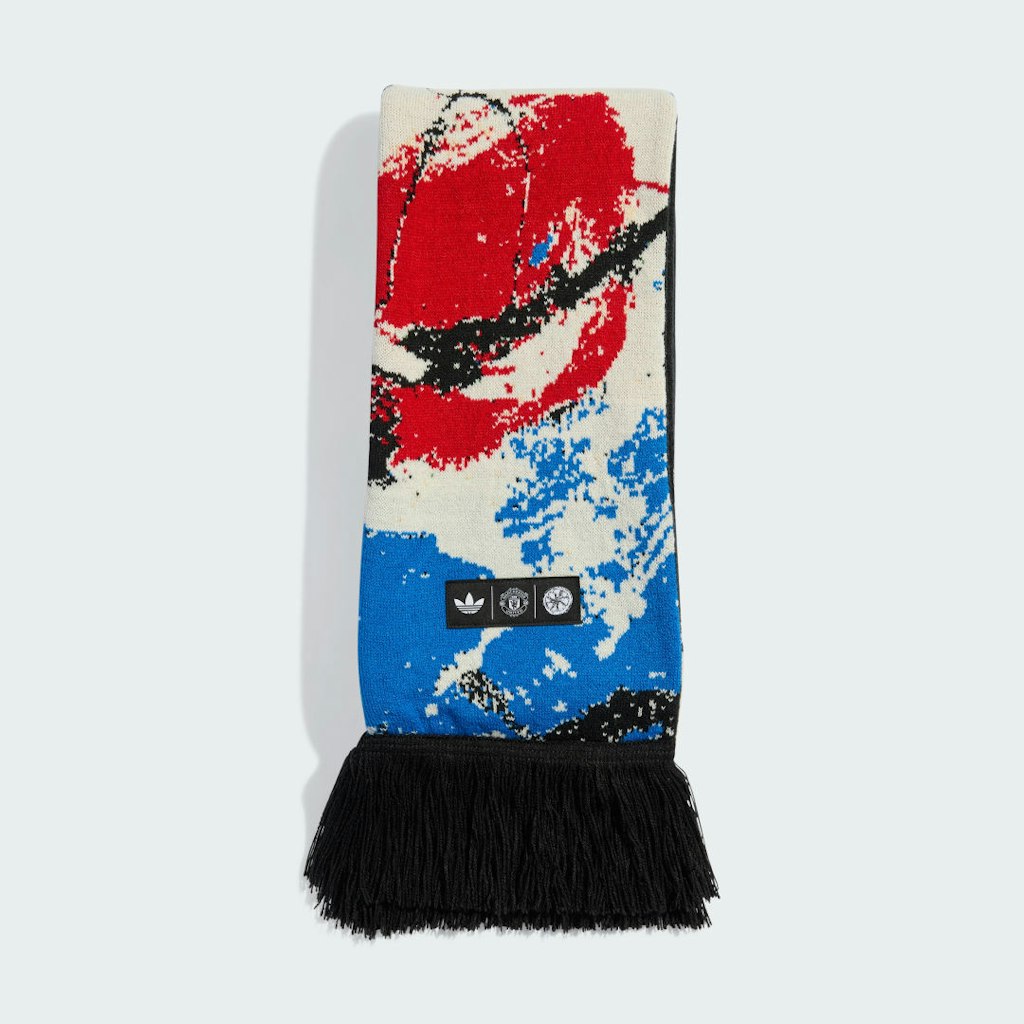 Manchester United Stone Roses Scarf: $39 Manchester United Stone Roses Scarf: $39