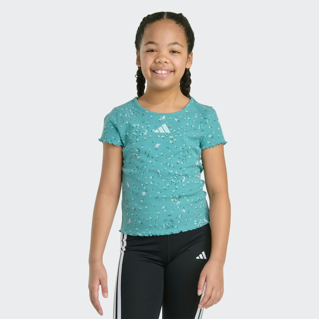 Baby Rib Short Sleeve Printed Tee: $15 Baby Rib Short Sleeve Printed Tee: $15