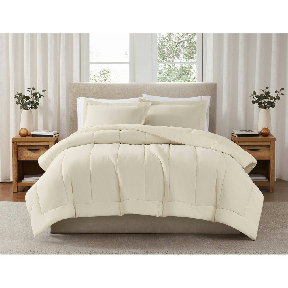 Brooklyn Loom Full/Queen Percale Comforter Set: $139.99 Brooklyn Loom Full/Queen Percale Comforter Set: $139.99