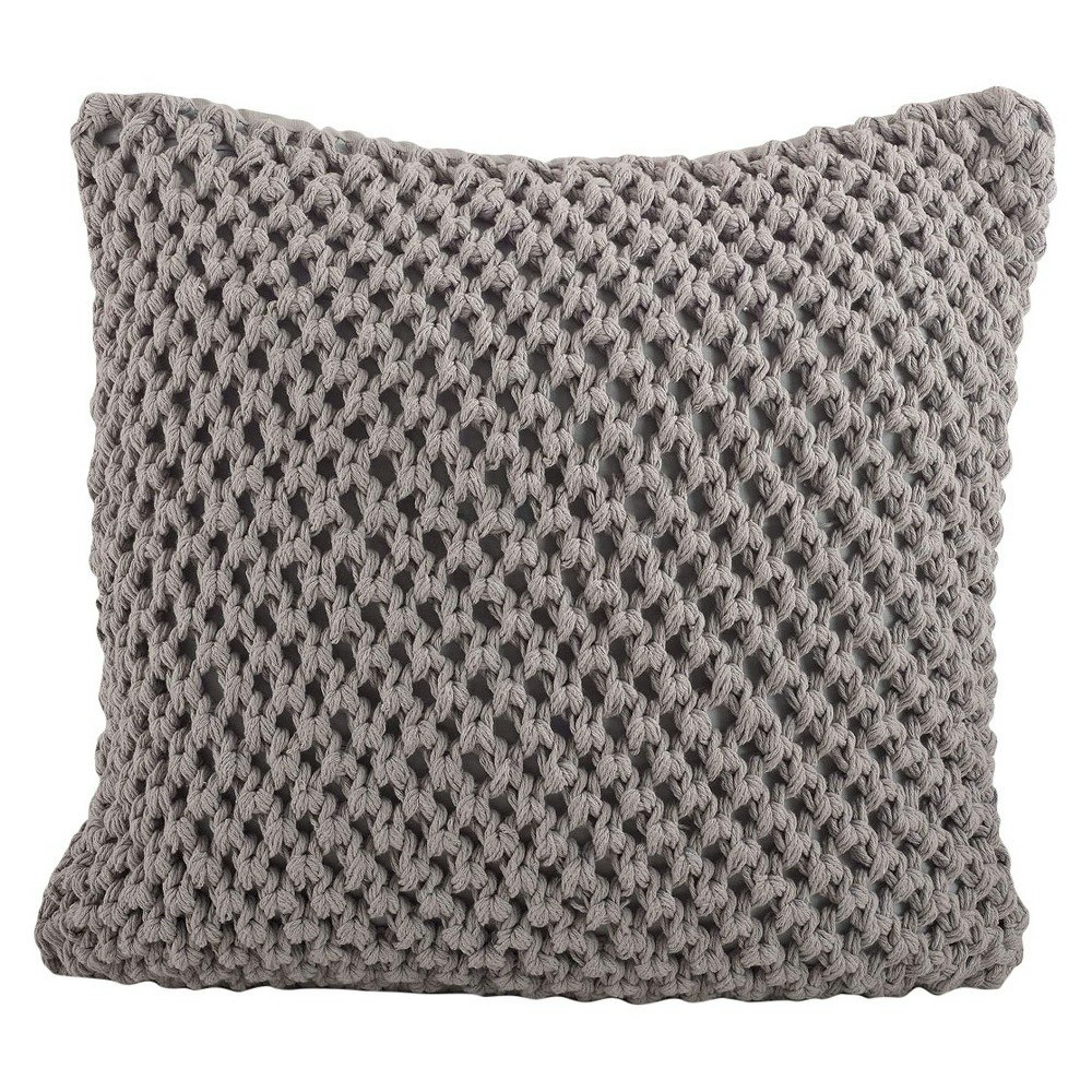 Saro Lifestyle 20" x 20" Knitted Cotton Throw Pillow: $49.99 Saro Lifestyle 20" x 20" Knitted Cotton Throw Pillow: $49.99