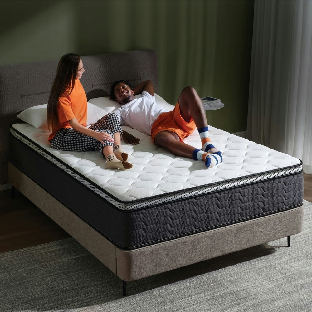 Z-hom 12-inch Full Hybrid Memory Foam Mattress: $169.99