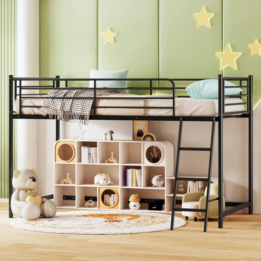 Zimtown Junior Metal Twin Loft Bed: $98.99