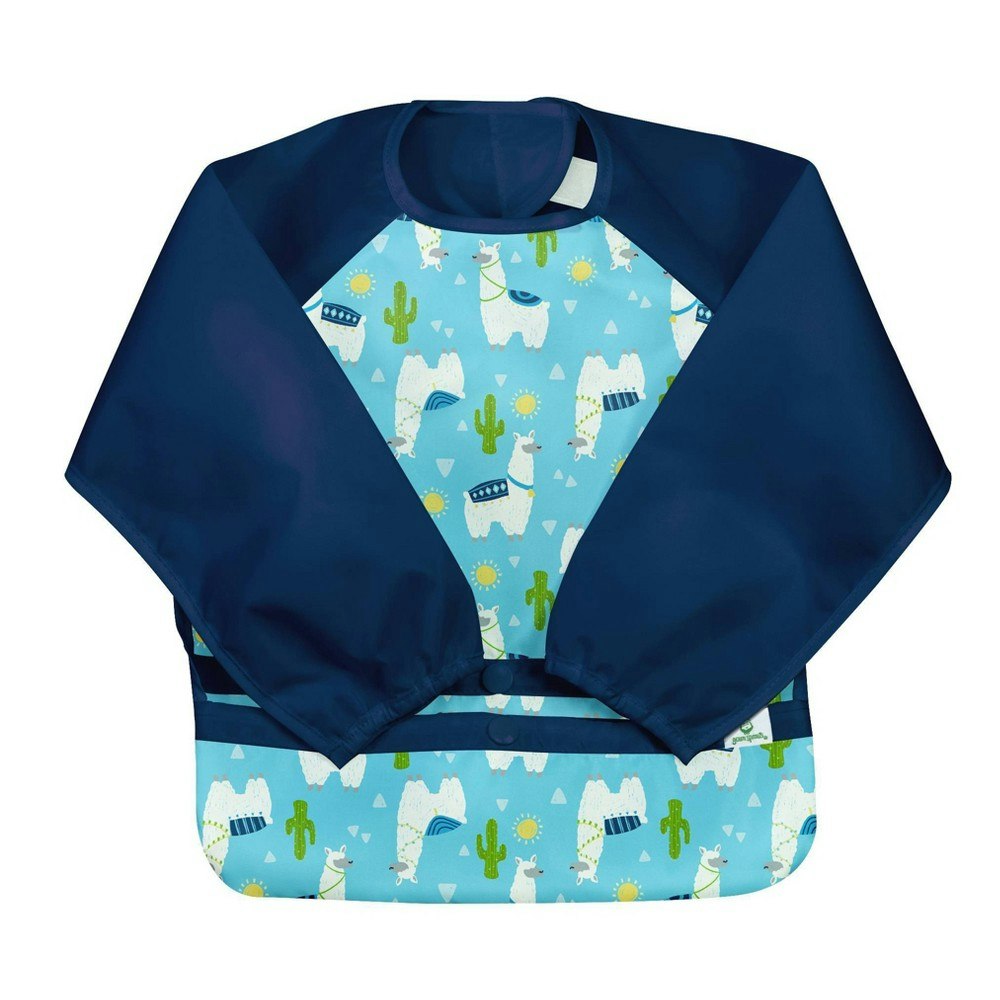 Green Sprouts Long Sleeve Snap & Go Bib 12-24m: $11.79 Green Sprouts Long Sleeve Snap & Go Bib 12-24m: $11.79