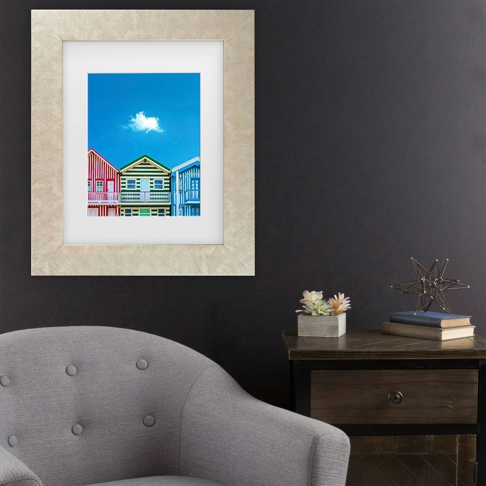 Trademark Fine Art 16"x20" Beach Houses Framed Wall Art: $43.99 Trademark Fine Art 16"x20" Beach Houses Framed Wall Art: $43.99