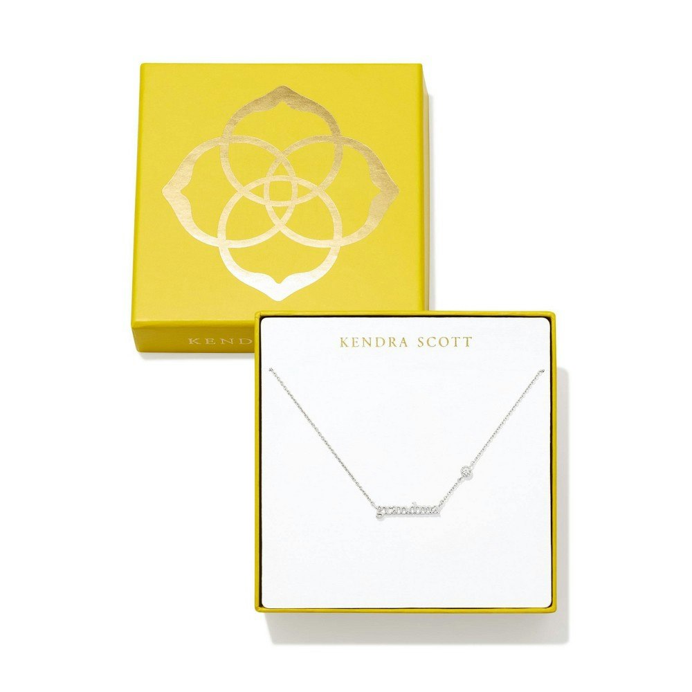Kendra Scott Grandma Metal Pendant Necklace: $45 Kendra Scott Grandma Metal Pendant Necklace: $45