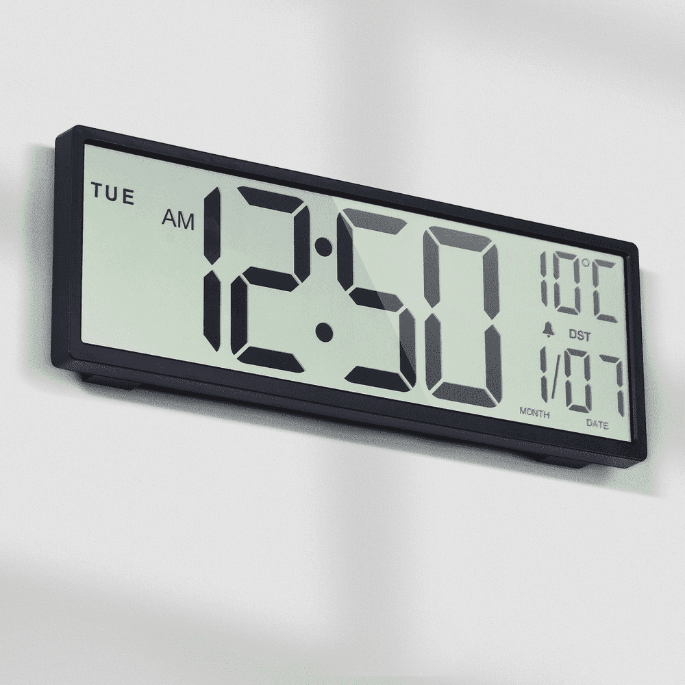 Leike 15-inch Digital Wall Clock: $23.99 Leike 15-inch Digital Wall Clock: $23.99
