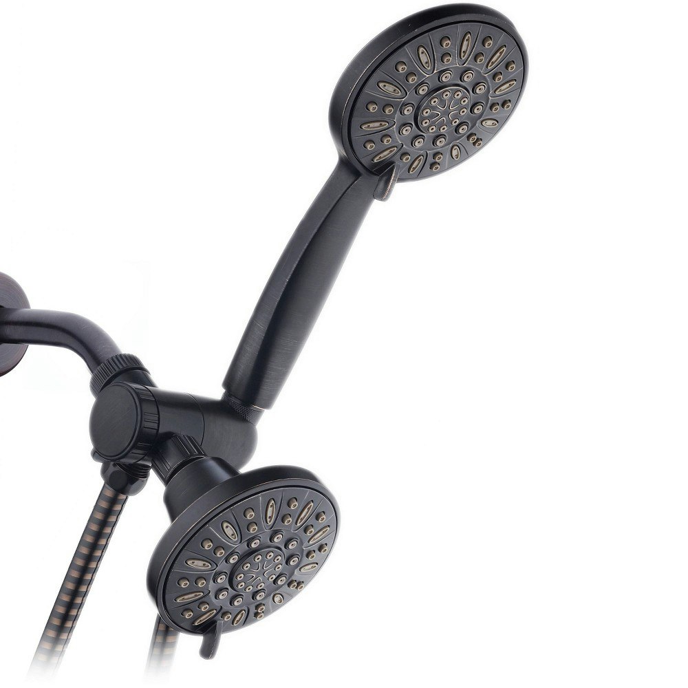 AquaDance 48-Setting Three-Way Dual Shower Head: $34.99